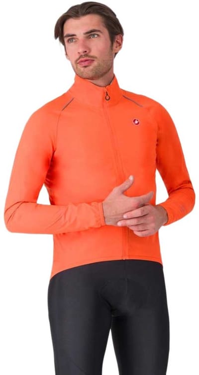 Castelli Rain Emergency 3 Jas Oranje S Man
