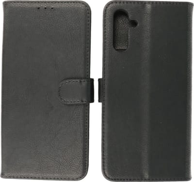 Hoesje Geschikt voor Samsung Galaxy A14 - Book Case Telefoonhoesje - Kaarthouder Portemonnee Hoesje - Wallet Casese - Zwart