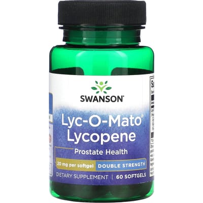 Lyc-O-Mato, Lycopeen, Dubbele Sterkte, 20 mg, 60 Zachte Capsules