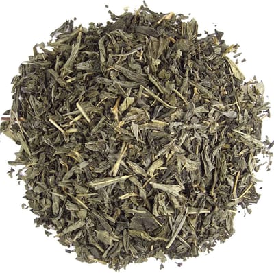 De Kruidenbaron - China Sencha cafeÏnevrije groene thee - 100 gram
