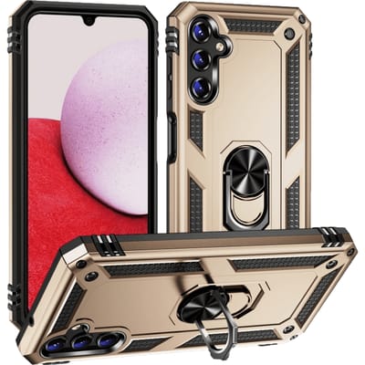 CaseBody Samsung A14 Shield Case Goud