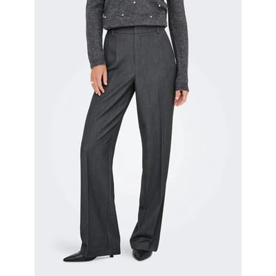 Wijd vallende broek met viscose met model 'HATTIE-LANA'