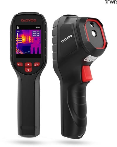 RFWR® Draagbare Warmtebeeldcamera 192 x 192, Ideaal voor HVAC en Elektrische Installaties, Detectie van Waterlekken, 8 uur Accu, IP54 Bescherming