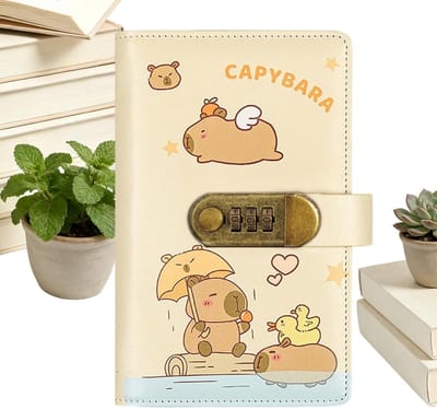Spaarpot Uitdaging Binder - Geld Opslag Notitieboek - Budget Beheer - Combinatieslot Beveiliging - 125 x 18 cm - Geel