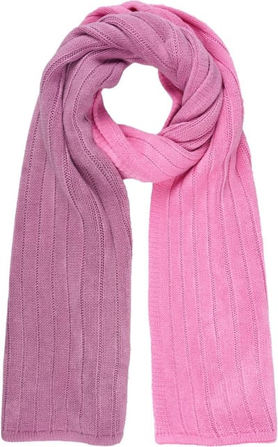 Tie Dye Sjaal Roze/Lila - Fashion Wintersjaals - Lang & Warm - Tweekleurige dames Sjaals - Roze & Lila