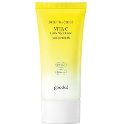 GOODAL Groene Tangerine Vita C Donkere Vlek Tone Up Crème 50ml yellow