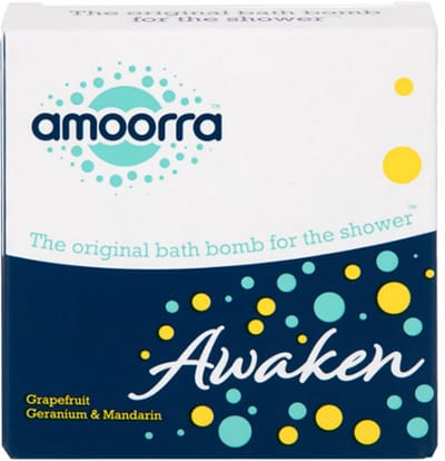 Amoorra shower bomb Awaken, de bathbomb voor onder de douche 2 stuks