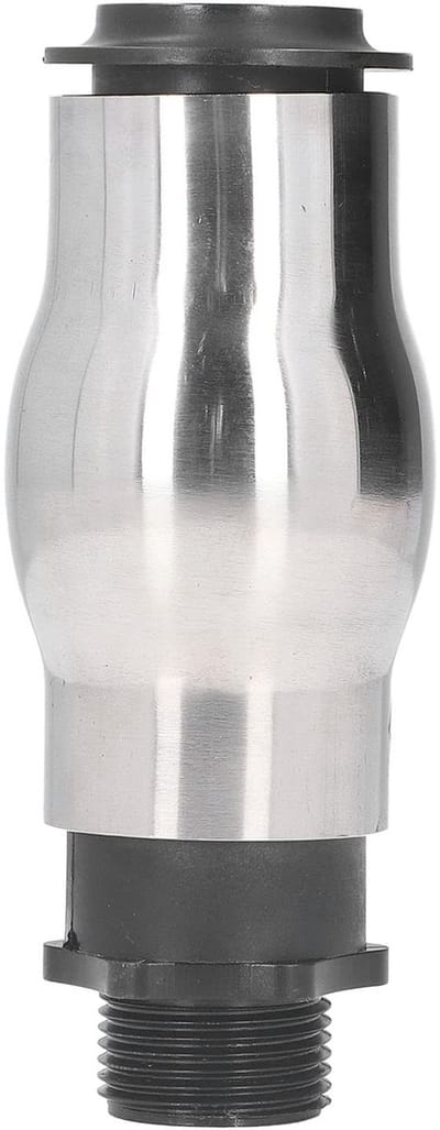 Dailygoody - Fonteinspuitmondstuk - Medium Water Foam Jet - Voor Tuin en Vijver - 304 RVS - Ideaal voor Besproeien - Duurzaam en Krachtig - Geschikt v