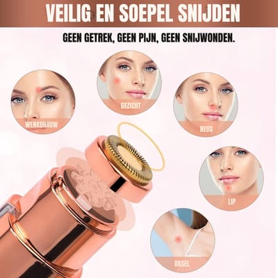 Florixa® Neustrimmer Vrouwen - Neustrimmer - Roze - 10cm x 10cm x 5cm