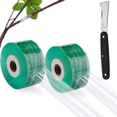 Finishing Tape voor Fruitbomen en Planten - Tuinmes voor Snoeien en Vermeerderen - 2 Stuks