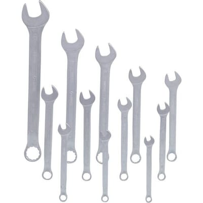 KS Tools 517.0095 5170095 Ring-steeksleutelset Sleutelbreedte (metrisch) 6 - 22 mm