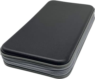 Purepeak CD Hoes Opbergmap - DVD Hoesjes Case - Opslag voor 96 CD's - Auto Map - Zwart