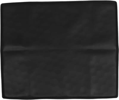 Beschermmat Wasmachine - Droger Mat Antislip - Apparaten Beschermen - Waterdicht Siliconen - 60x50 cm - Zwart