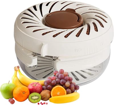 Fruit Spoelbak - Wasbak Met Zeef - Keuken Voorbereiding - Inklapbaar Handvat - 2700 ml Capaciteit - Donker Koffie
