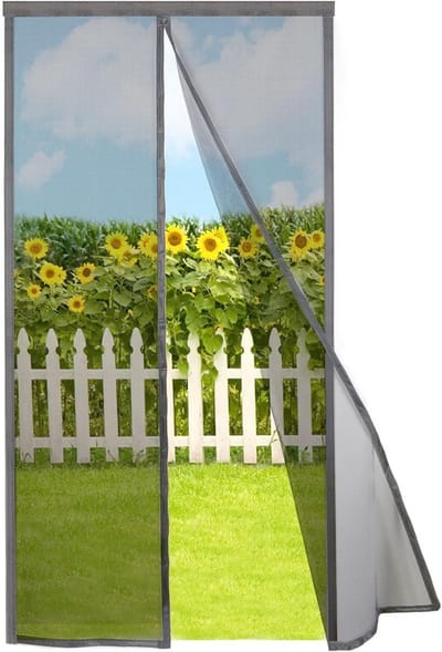 Automatisch Sluitende Hor voor Deur 125x230cm - Fijn en Sterk Gaas