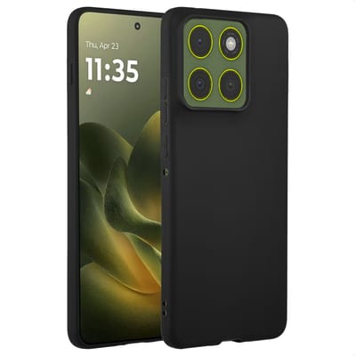 imoshion Hoesje - Geschikt voor Motorola Edge 70 - Color Backcover - Zwart