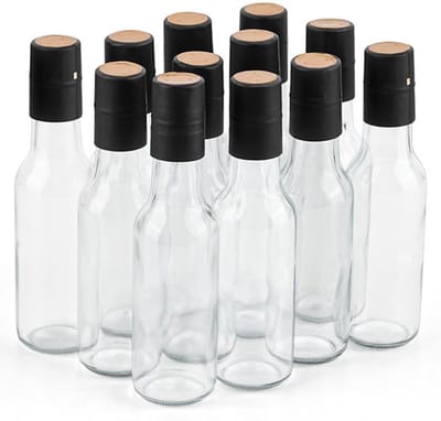 Dailygoody - Kleine Glazen Flessen - Herbruikbare Alcohol Flessen