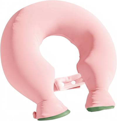 U-vormige warmwaterkruik - Zachte pluche hoes - Langdurige warmte en pijnverlichting - Roze
