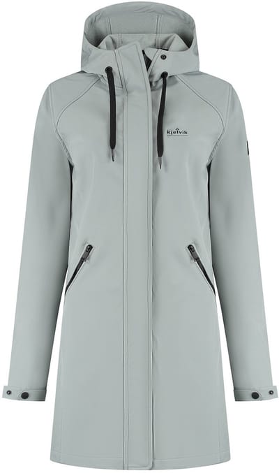 Kjelvik Outdoorjas Mila Blauw
