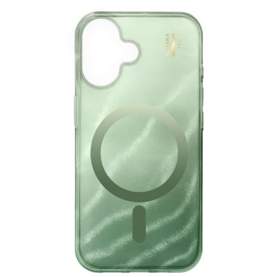 iDeal of Sweden Clear Case geschikt voor MagSafe geschikt voor iPhone 17 - Sage Green
