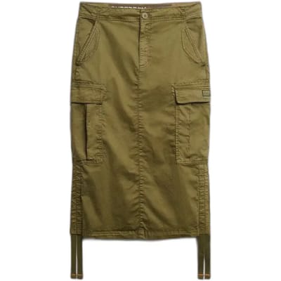 Superdry - Midi cargorok - Dames - Rokken