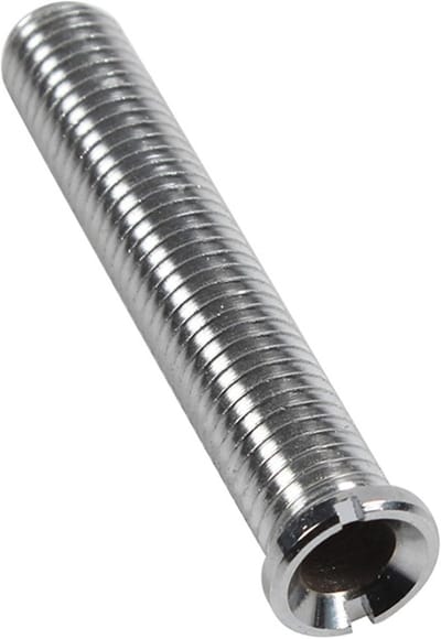 Flush zeef met schroefverbinding M12 × 70 mm voor wastafel, afvoer, stop en sanitair accessoires