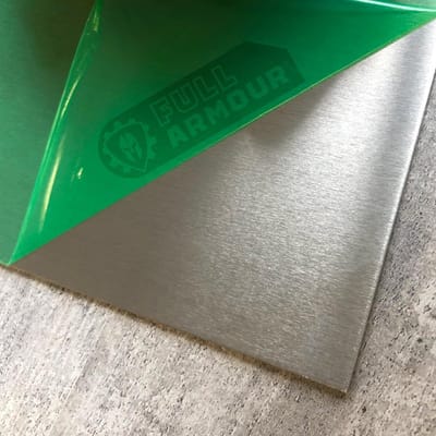 Aluminium Plaat 4mm Rood Koper 5083 10x10cm - Hoge Weerstand en Zeer Goede Lasbaarheid