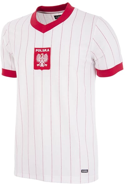 COPA Football - Polen 1982 - Retro Voetbalshirt - Heren - XXL - Wit