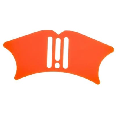 Siliconen neusmake-uphulpmiddel Neusschaduwen Make-uptool Professionele eyeliner Make-upstencils Cosmetische hulpreparatietools oranje
