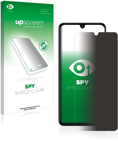 upscreen - privacy screenprotector voor Samsung Galaxy A22 4G - Folie Beschermfolie Blauwlichtfilter