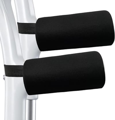 Forearm Steun Kussens, Antislip Kruk Accessoires, Handvriendelijk, Bescherming Tegen Druk en Eelt, Zwart, Set van 2 voor Comfortabel Gebruik