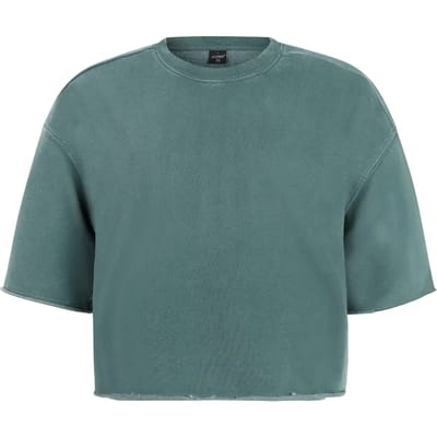 Protest PRTMayte - T-shirt Dames - Korte mouwen - Ronde hals - Loose fit - Blauw