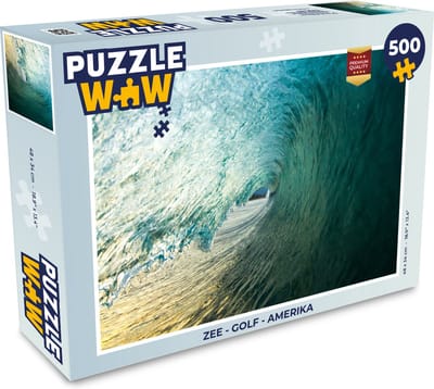 Puzzel Zee - Golf - Amerika - Legpuzzel - Puzzel 500 stukjes