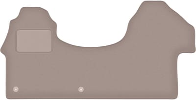 Beige velours matten voor: Mercedes Sprinter III bestelbus (2016-)