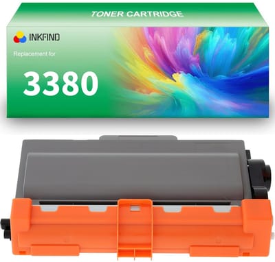 INKFIND TN-3380 tonercartridge compatibel met Brother 3380 TN3380 TN-3380 3330 TN3330 TN-3330 - 1-pack Zwart