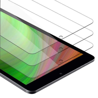 Cadorabo 3x Screenprotector geschikt voor Huawei MediaPad T3 7 (7.0 Zoll) in KRISTALHELDER - Getemperd Pantser Film (Tempered) Display beschermend glas in 9H hardheid met 3D Touch