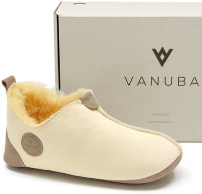 Pantoffels van schapenleer Vanuba Oxford