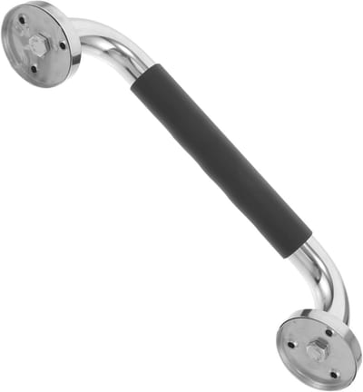 Badkamer handgreep - Veiligheidshandvat - Extra steun - Roestvrij staal - 240 Gram - Zilver
