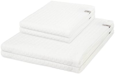 Möve Sonstiges 2 X handdoek 2 X douchehanddoek - in set 4 pack Piquee