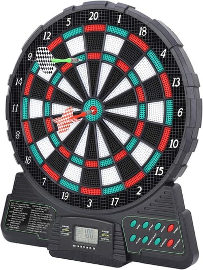 Elektronisch Dartbord - Automatische Score - Thuis Entertainment - 159 Spellen - 31 x 37 cm