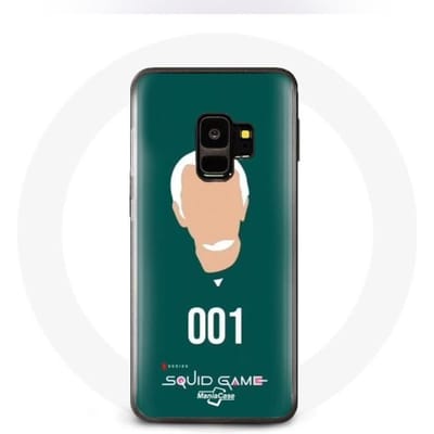 Coque pour Samsung Galaxy S9 Squid Game Oh Il nam Numéro 001