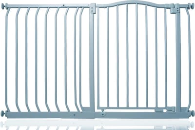 Safetots Klemhekje met Gebogen Bovenkant, 116cm - 125cm, Mat Grijs