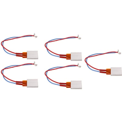 5 stuks PTC Verwarmingsplaat Constante Temperatuur Snelle Verwarming Hoge Veiligheid 25x21x5mm 200 graden Thermostatische Verwarmer voor white