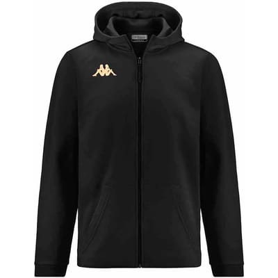 Kappa Giordizi Sweatshirt Met Volledige Rits Zwart L Man
