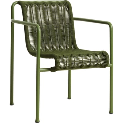 HAY Palissade Cord Dining Chair - olive
