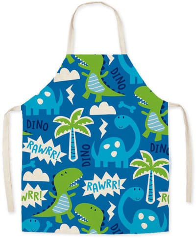 Kinderschort-Waterdichte keukenschort-Jongens/Meisjes-Geschikt voor koken en knutselen-45*52cm-Stijl 1