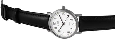 Titanium horloge van het merk Just- goudkleurig wijzerplaat