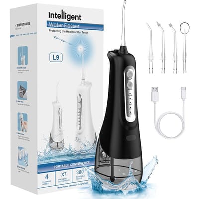 Doe-het-zelf Draagbare Elektrische Monddouche voor Tandenpoetsen en Neusreiniging Mondverzorging Thuis Orthodontische Tandreiniging Waterflosser