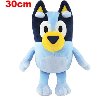 20/30CM Bluey Et Bingo Peluches Étoile Brillante Yeux Bluey Bingo Anime Peluches Jouets Remplis Cadeau d'Anniversaire Noël Pour Enfants