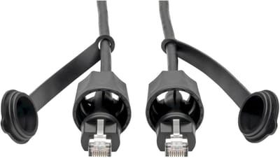 Tripp Lite N206-PC03-IND netwerkkabel 1 m Cat6 S/UTP (STP) Zwart